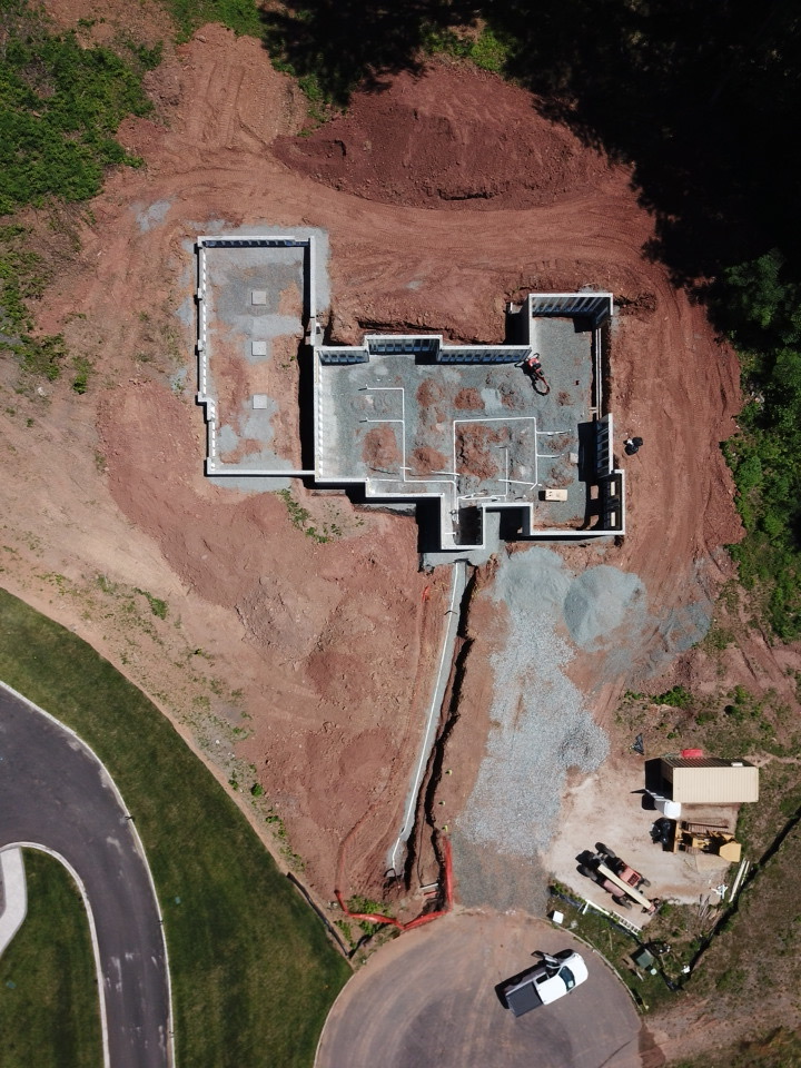 Construction Site Aerial