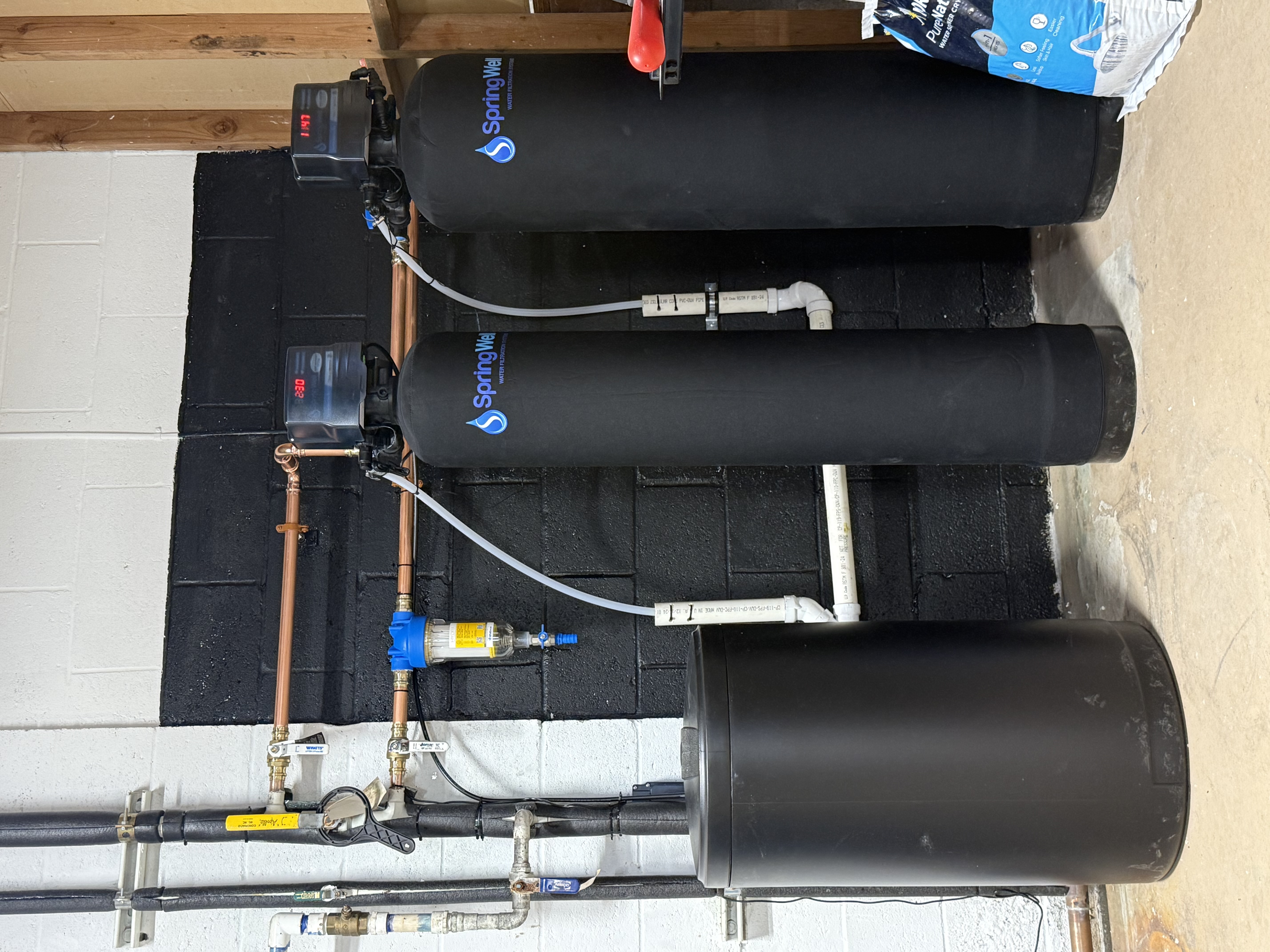 Water softener system